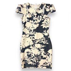 TALULAH Floral Fitted Sheath Dress